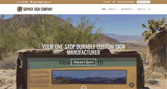 Desktop Screenshot of gophersign.com